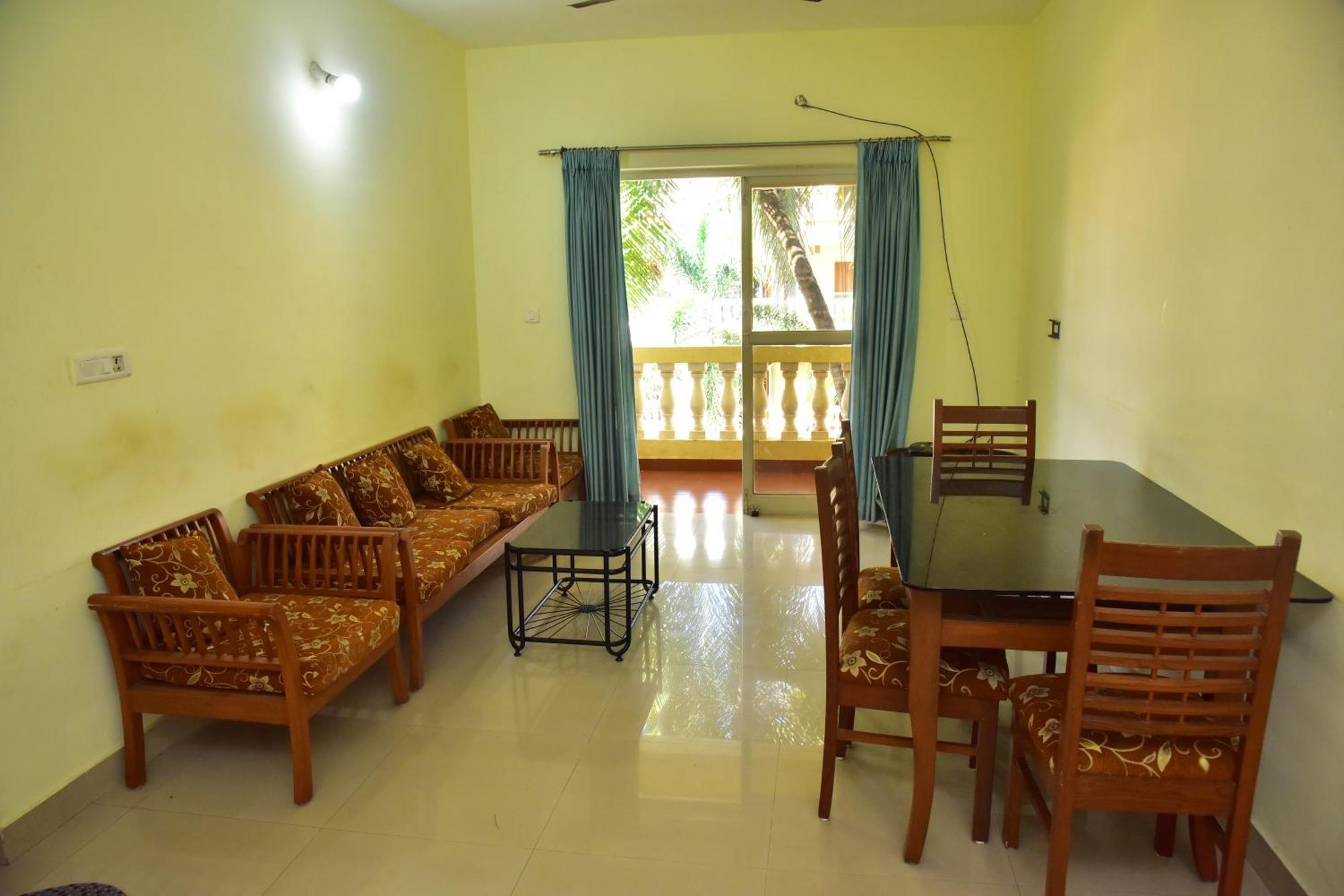 Fieldstone Lovely 2 Bhk Ac Apartment Talaulim Zimmer foto