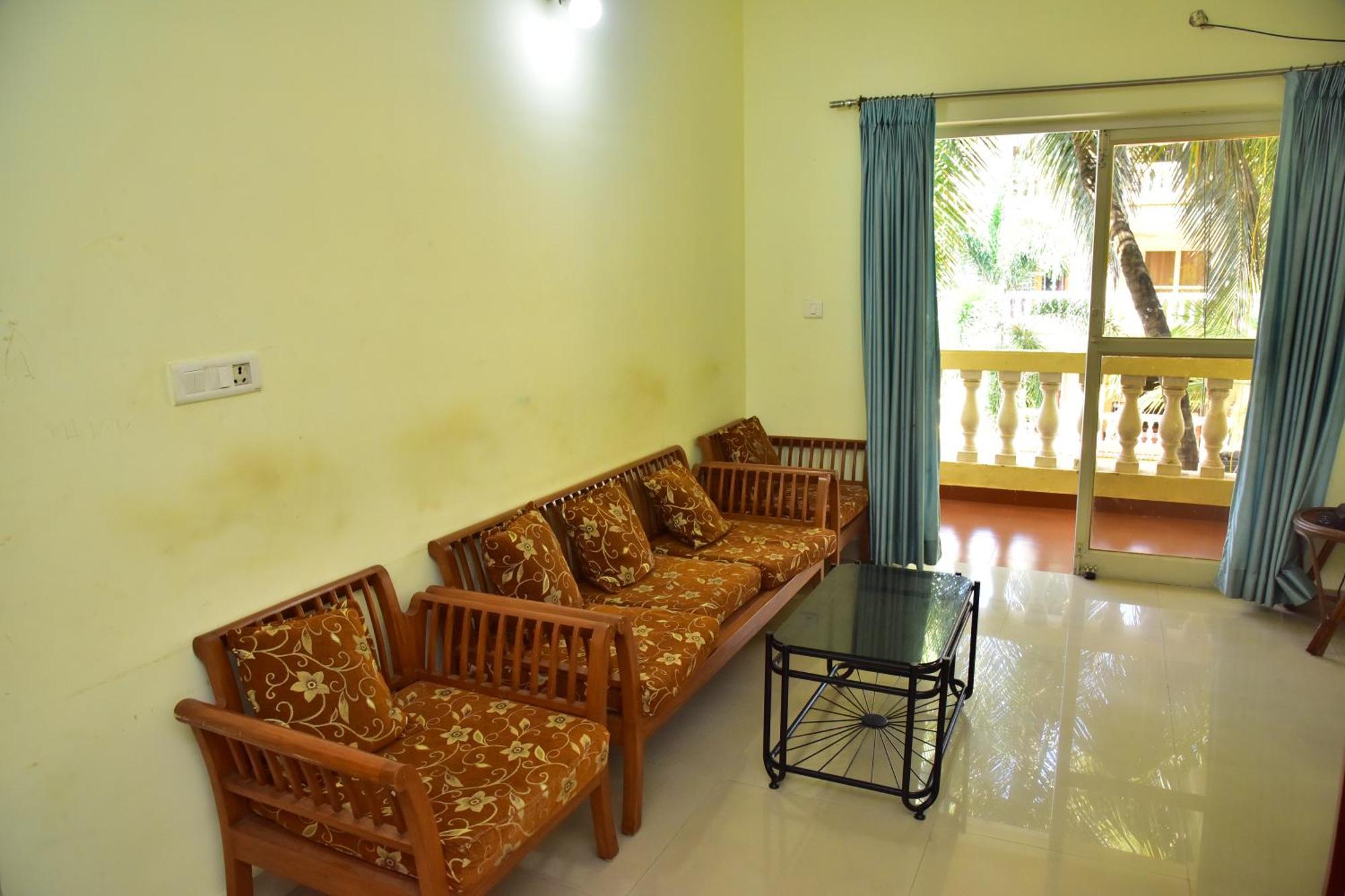 Fieldstone Lovely 2 Bhk Ac Apartment Talaulim Zimmer foto