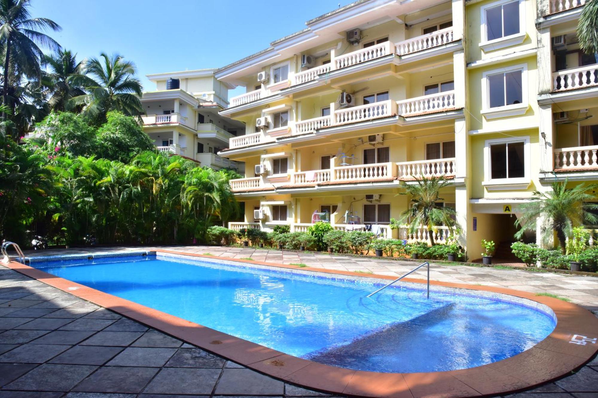 Fieldstone Lovely 2 Bhk Ac Apartment Talaulim Zimmer foto